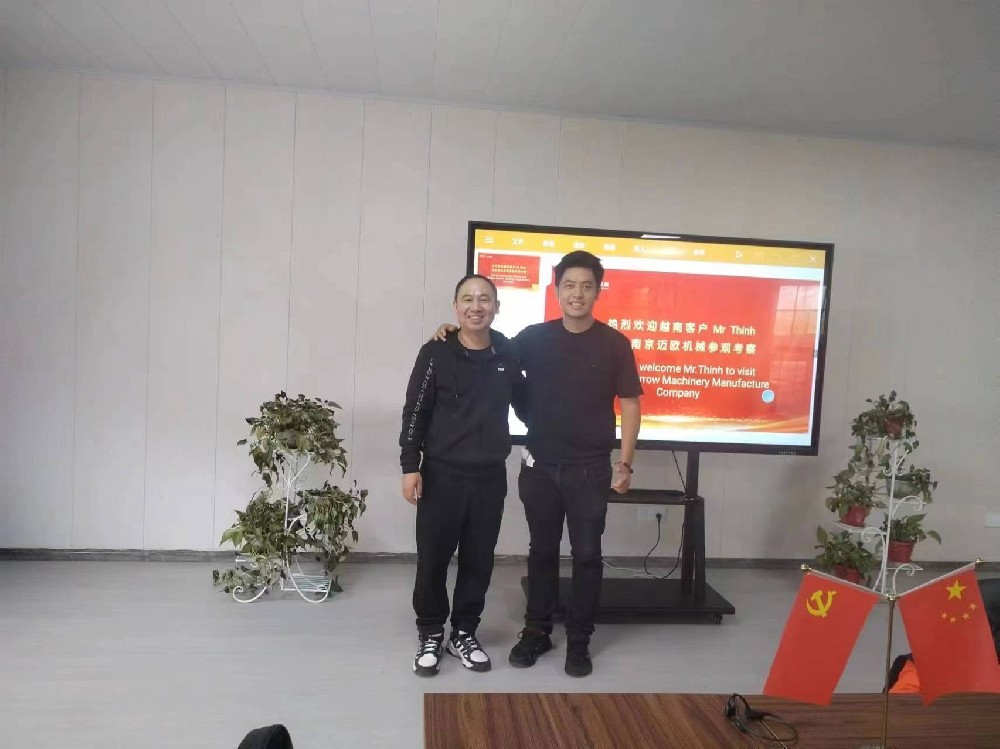 越南、印度客戶(hù)來(lái)我司參觀考察